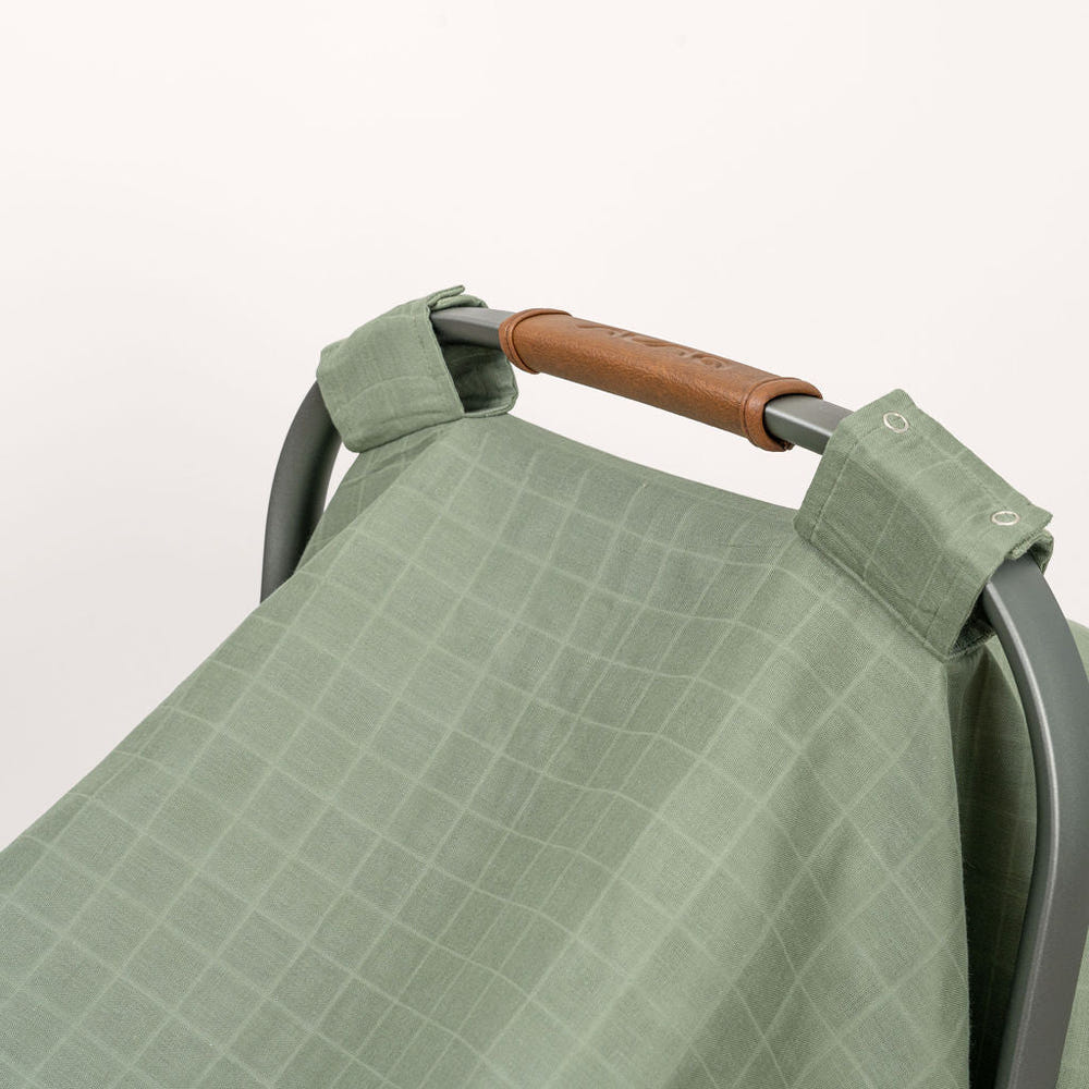 Muslin Car Seat Cover - MOOGCO Baby