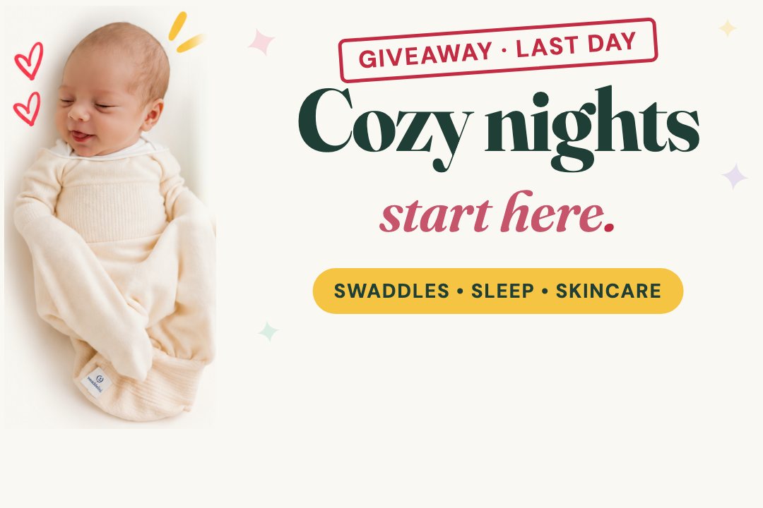 Cozy nights start here: baby sleep essentials at Moogco Baby, swaddles, sleep sacks, skincare and pacifiers. Giveaway last day