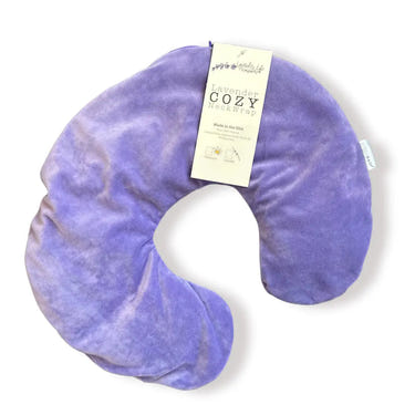 Cozy Lavender Neck Wrap for babies, promoting relaxation and wellness in a soothing design.