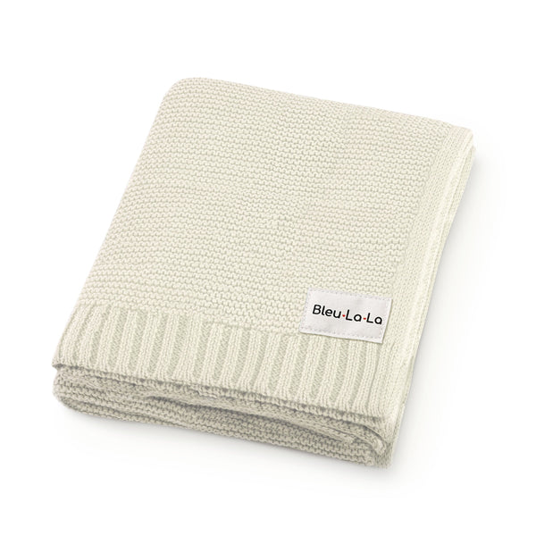Heritage Knit - 100% Organic Cotton Luxury Knit Baby Swaddle Blanket - MOOGCO Baby