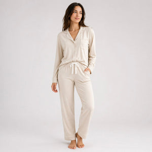 Tencel Modal Long Sleeve Pajama Set