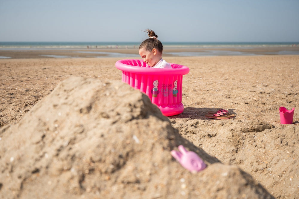 Cupcake Babies Big Bath Pink & inflator (suitable from 1 year up to 8 years)