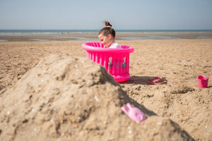 Cupcake Babies Big Bath Pink & inflator (suitable from 1 year up to 8 years)