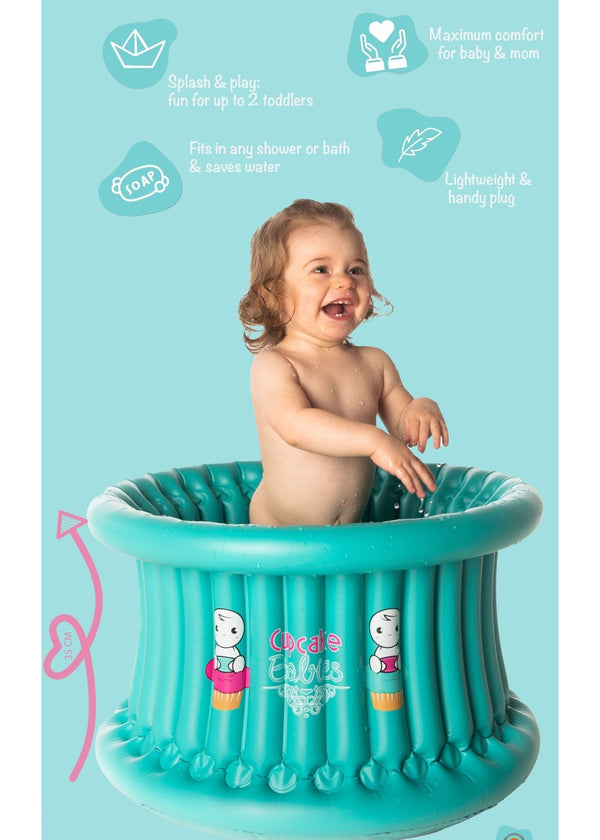 Cupcake Babies Big Bath — Turquoise | Ages 1–8