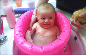 Cupcake Babies Small Bath — Pink | Newborn to 12 Months