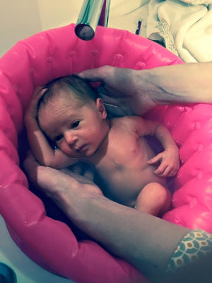 Cupcake Babies Small Bath — Pink | Newborn to 12 Months