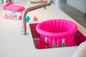 Cupcake Babies Small Bath — Pink | Newborn to 12 Months