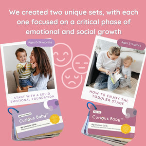Curious Baby Big Emotions Cards