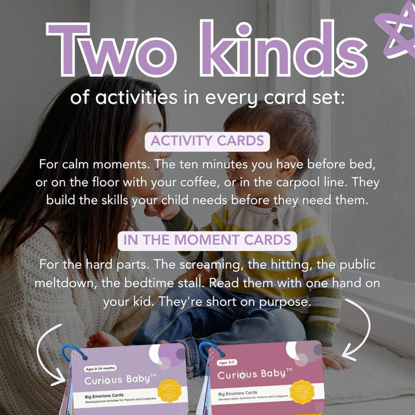 Curious Baby Big Emotions Cards
