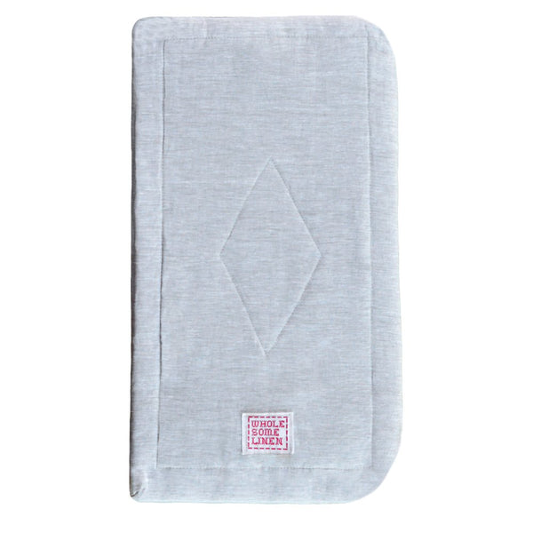 Custom Organic Flax Linen Mattress Pad for Bassinet, Cradle or Crib