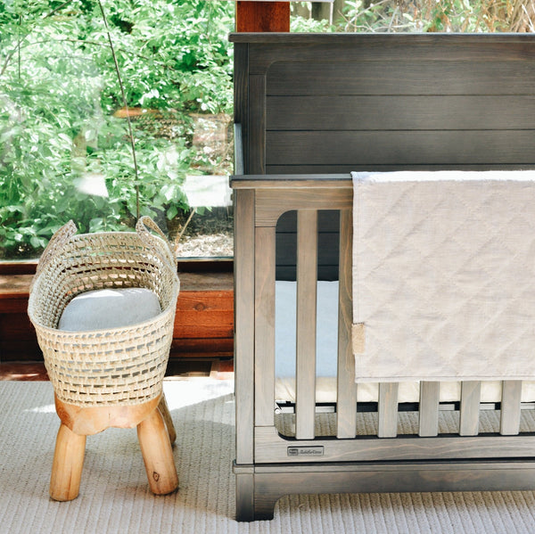 Custom Sized Rectangular Organic Flax Baby Cradle Mattress