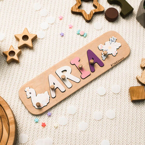 Custom Name Puzzle Linkoln & Co
