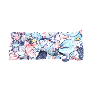 Flower Bloom Knotted Headband Bow