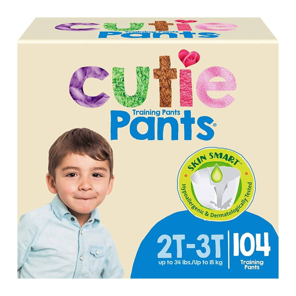 Cutie Training Pants for boys, size 2T/3T, perfect for potty training. Soft, comfortable, and stylish.