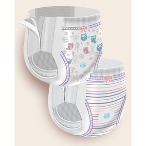 Cutie Training Pants for girls in size 2T/3T, shown from angle 2, perfect for potty training.