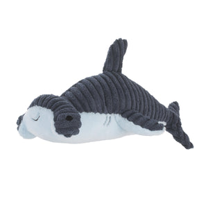 Explore Dream Discover Navy, and Light Blue Hammerhead Shark Shaped Plush Stuffed Animal
