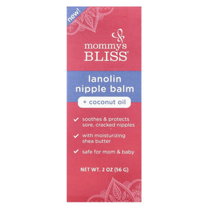 Mommy's Bliss - Lanolin Nipple Balm, 2 oz (Pack of 1) - Dairy Free