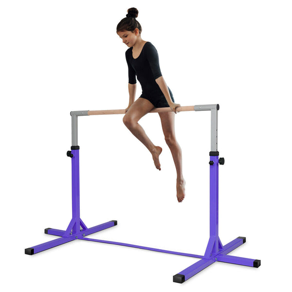 Adjustable Gymnastics Horizontal Bar for Kids - Weather