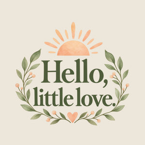 Hello, little love Quote Wall Decal for Mom, image 3