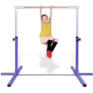 Adjustable Gymnastics Horizontal Bar for Kids - Weather