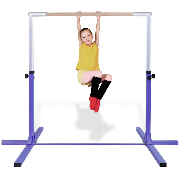 Adjustable Gymnastics Horizontal Bar for Kids - Weather