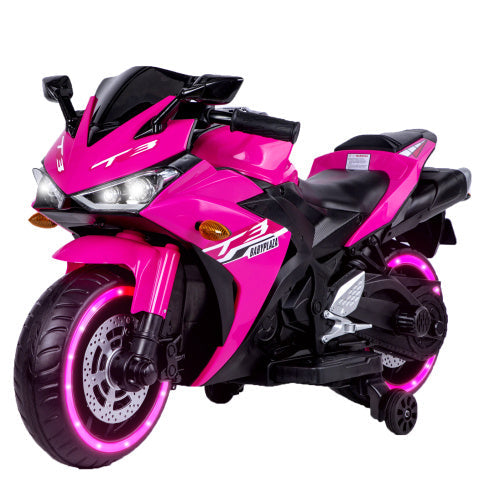 Kids' 12V Ride-On Motorcycle – Electric Motorbike for Ages 3–6