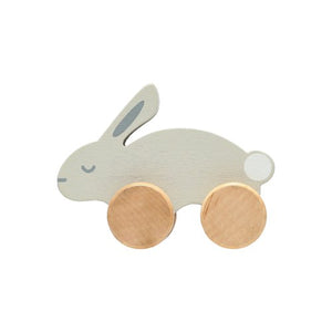 Wooden Bunny Push Toy