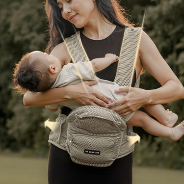 Lightweight And Breathable 3-in-1 Baby Carrier