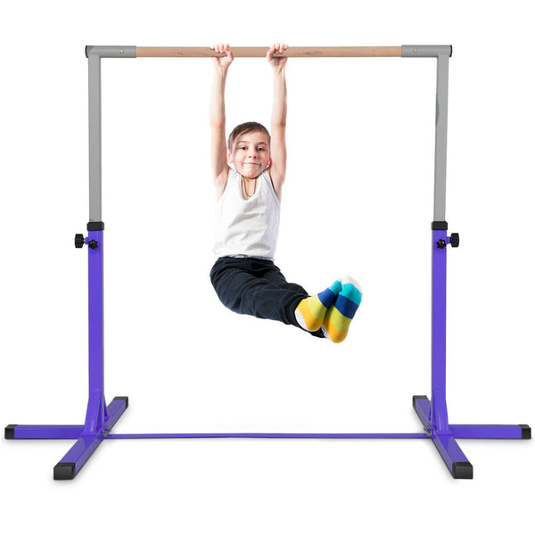 Adjustable Gymnastics Horizontal Bar for Kids - Weather