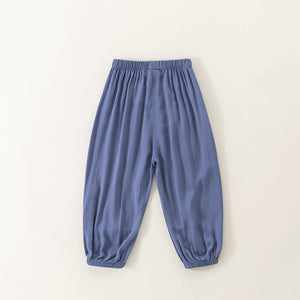 Baby Mosquito-Repellent Pants, Cotton-Linen Long Pants