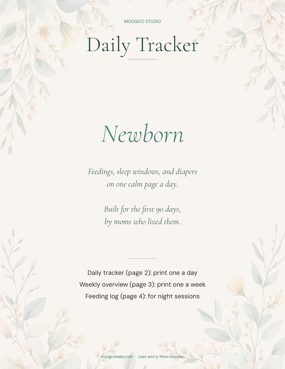 lifestyle daily tracker