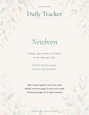 daily tracker cover