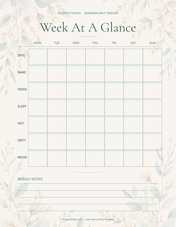 daily tracker week