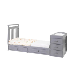 AFG Daphne 3-in-1 Crib and Changer Combo Gray