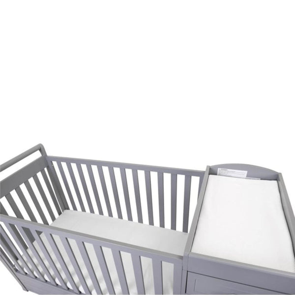 AFG Daphne 3-in-1 Crib and Changer Combo Gray