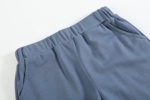 Dark Blue Boys Pocket Short