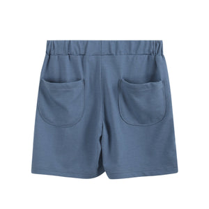 Dark Blue Boys Pocket Short