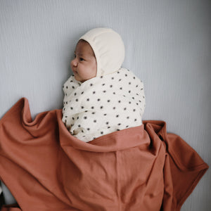 Organic Cotton Muslin Swaddle Blanket