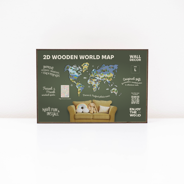 Kid's Wall Map