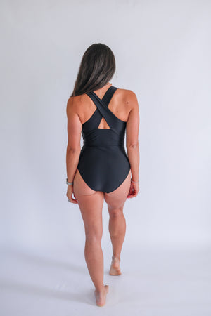 One Piece Zip Breastfeeding Swimsuit 2026
