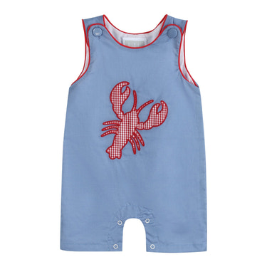 Denim Look Crawfish Romper