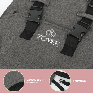 Portable Travel Highchair Harness - Adjusts to Any Chair, Made of Skin-Safe Materials for Baby