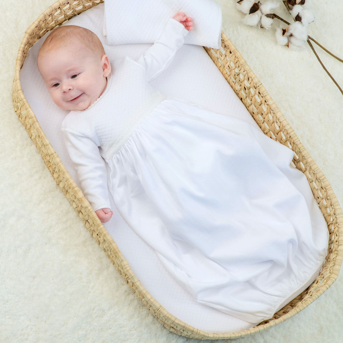 Quilted Cotton Gown