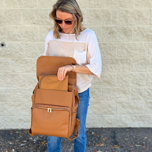 The Hands-free Diaper Bag: Backpack