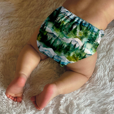 Wilder Cloth Diaper Cover - Mountain Escape - MOOGCO Baby