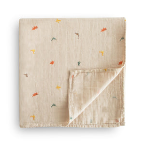 Organic Cotton Muslin Swaddle Blanket