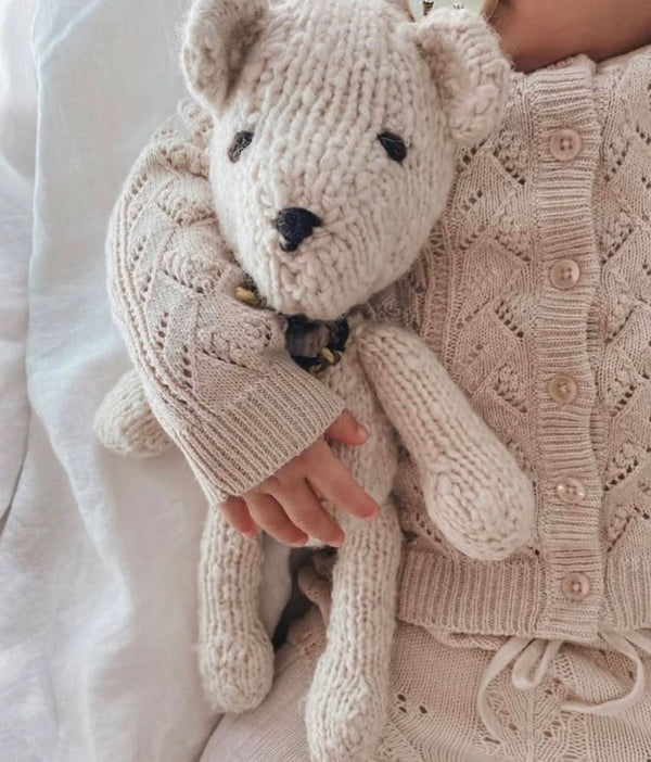Wool Knit Buddy  | Alfred the Bear