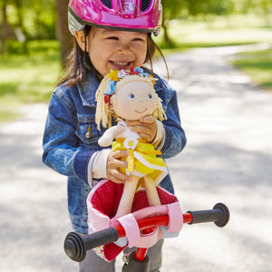 Soft Doll's Bike Seat Flower Meadow