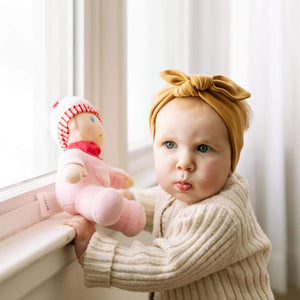 Snug Up Doll Luisa 8" - adorable first doll for babies, perfect for cuddling and imaginative play.