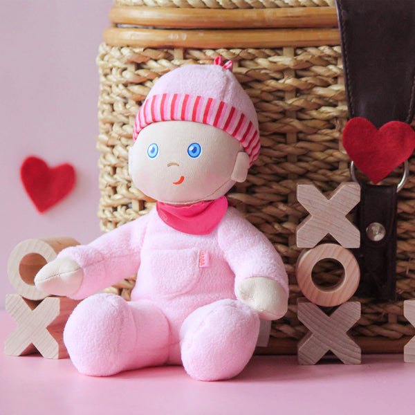 Snug Up Doll Luisa 8" - Adorable first doll for babies, perfect for cuddling and imaginative play.